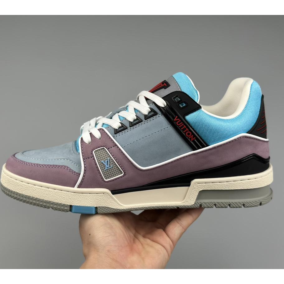 Louis Vuitton LV Trainer Sneaker        - FashionPlug