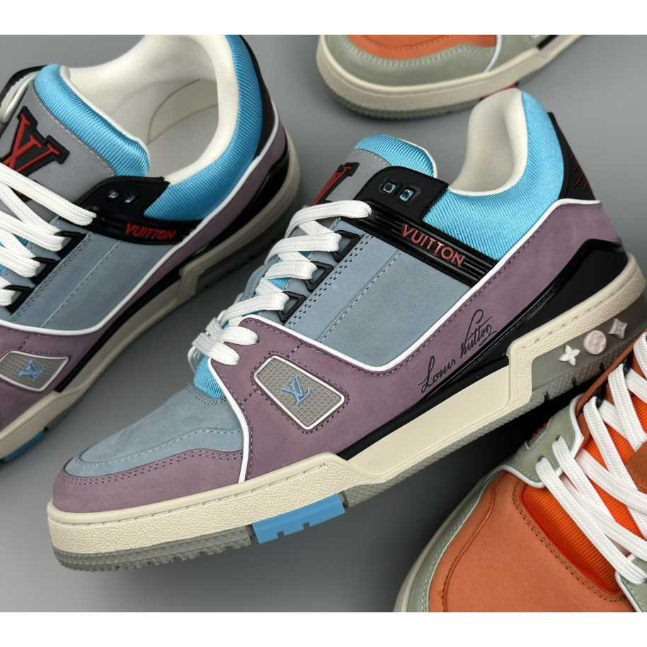 Louis Vuitton LV Trainer Sneaker        - FashionPlug