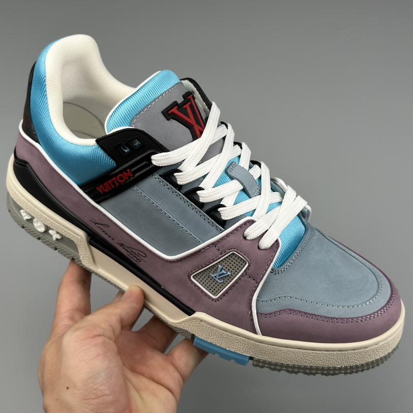 Louis Vuitton LV Trainer Sneaker        - FashionPlug