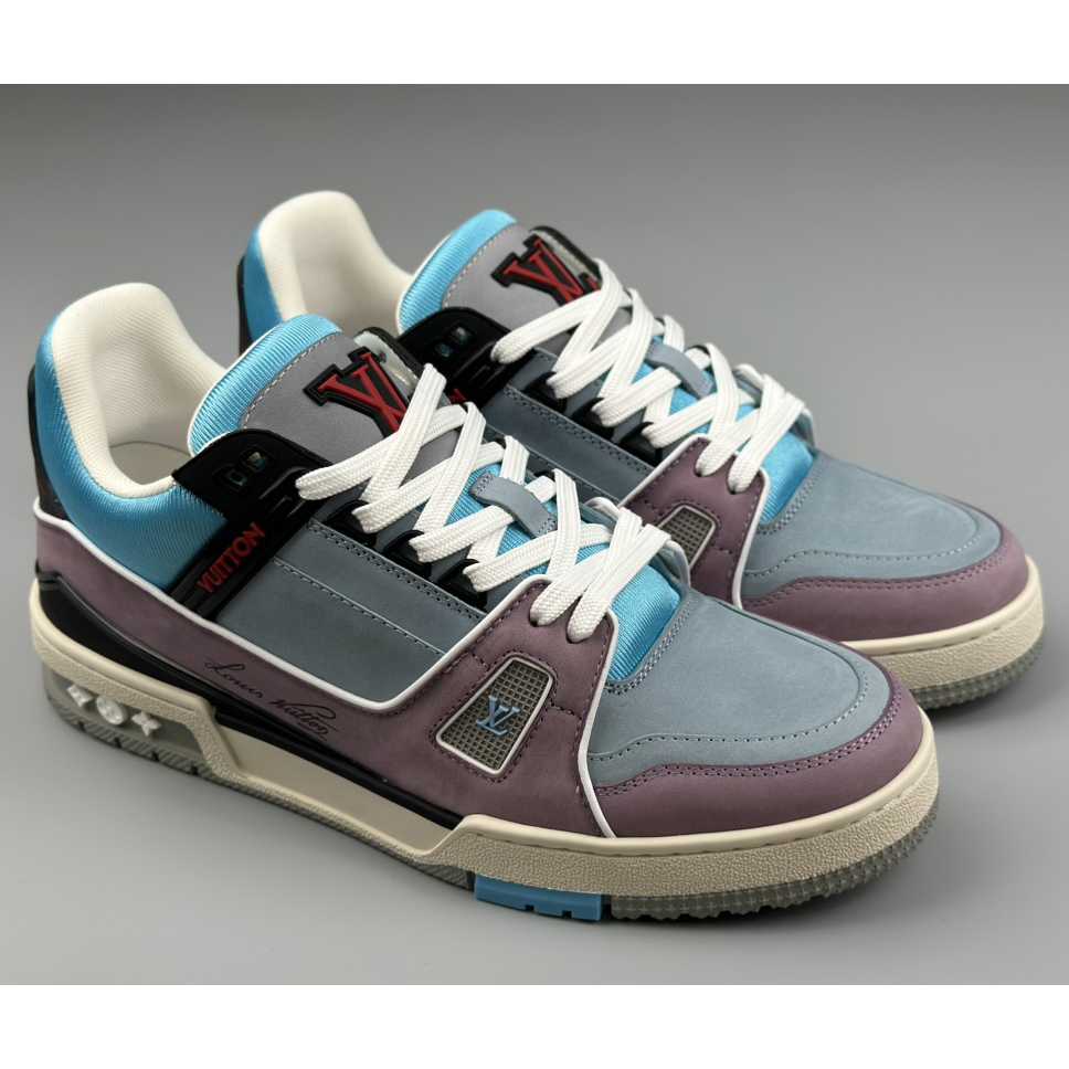 Louis Vuitton LV Trainer Sneaker        - FashionPlug