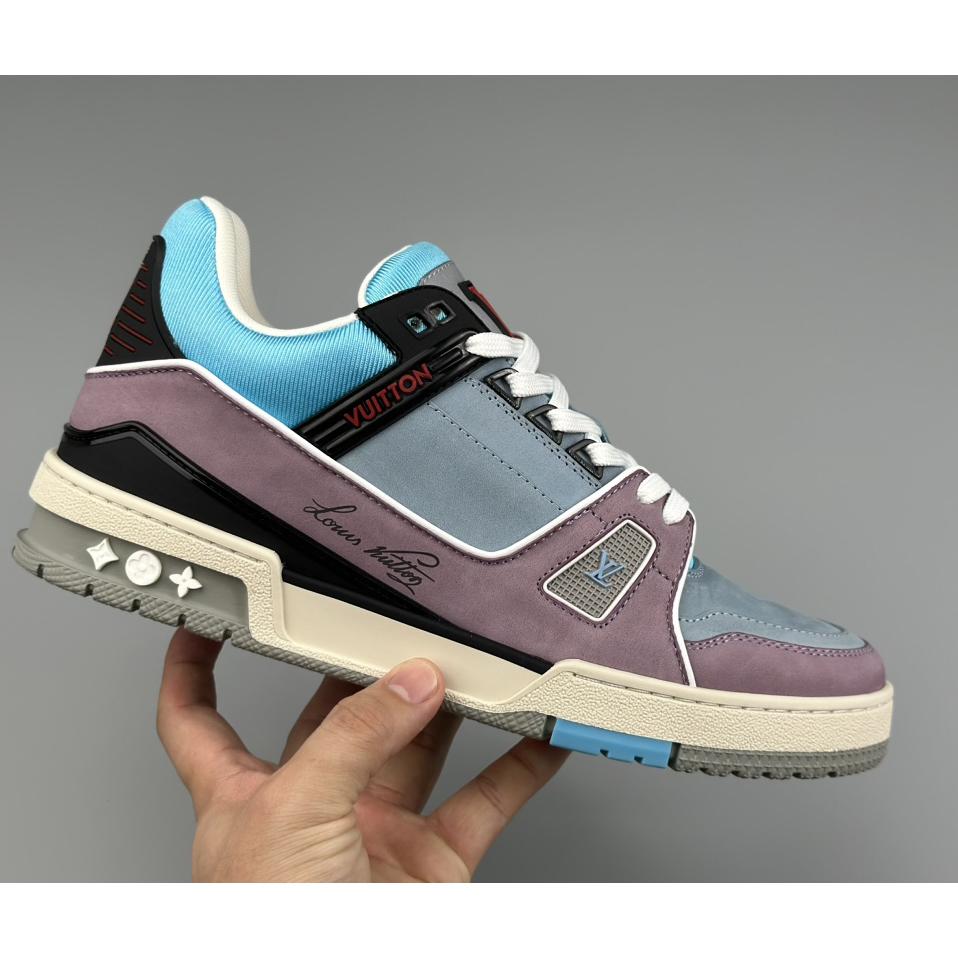 Louis Vuitton LV Trainer Sneaker        - FashionPlug