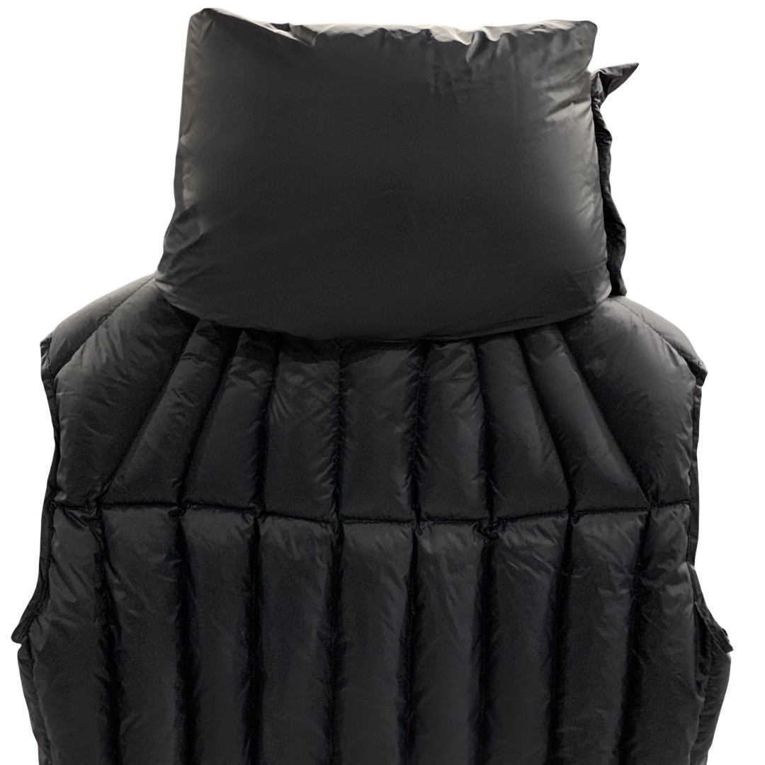 Rick Owens Black Quilted Down Vest - FashionPlug