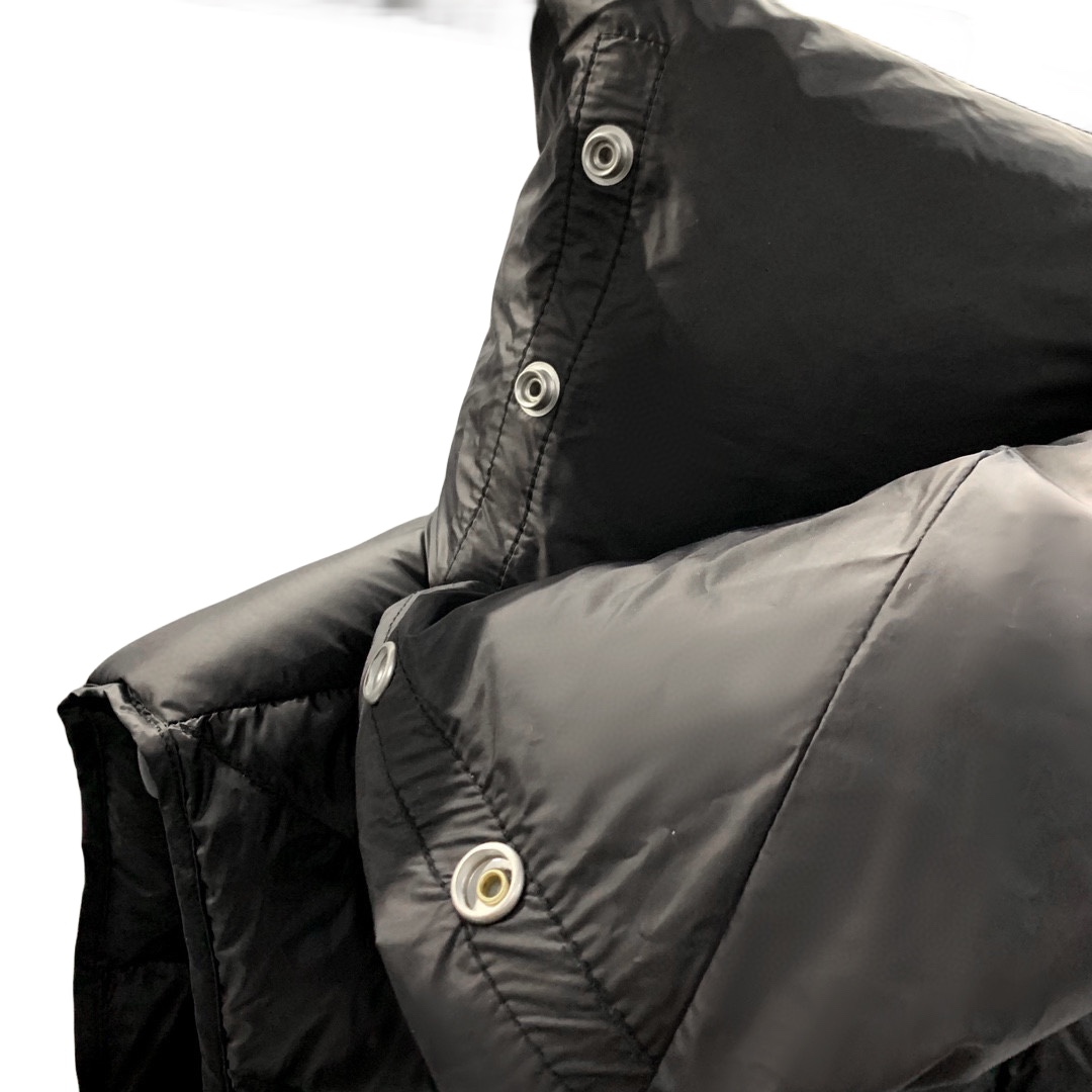 Rick Owens Black Quilted Down Vest - FashionPlug