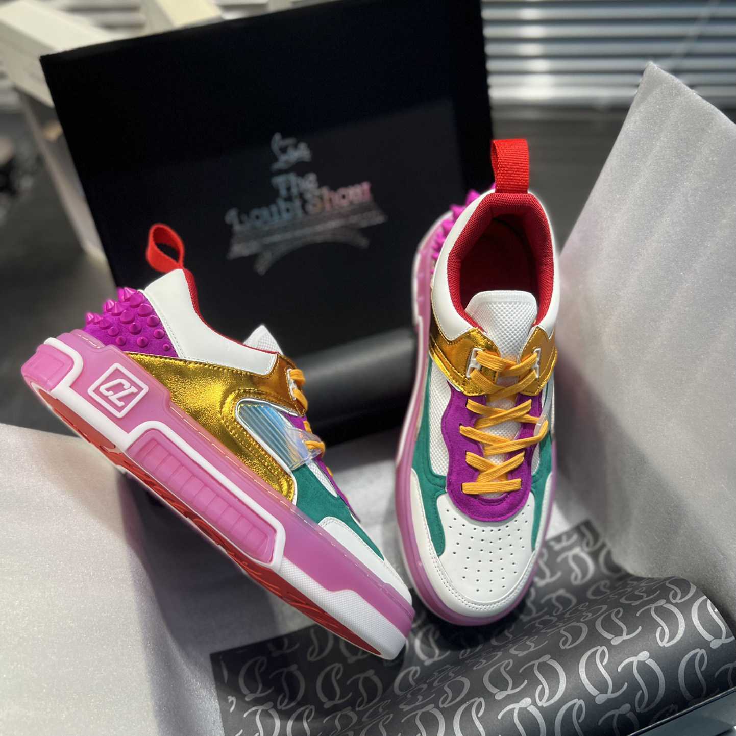 Christian Louboutin Astroloubi Sneakers - FashionPlug