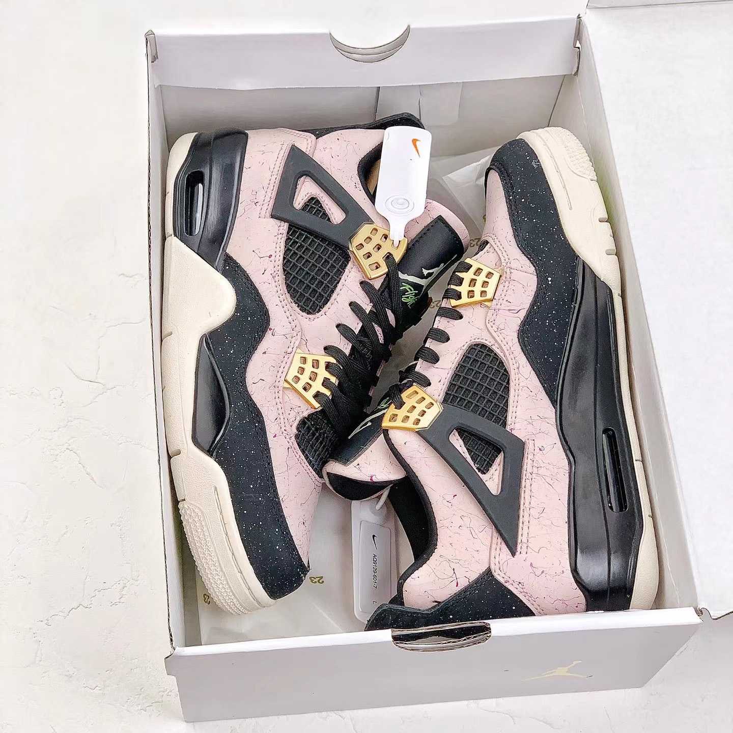 Air Jordan 4 Retro Sneakers      AQ9129-601 - FashionPlug
