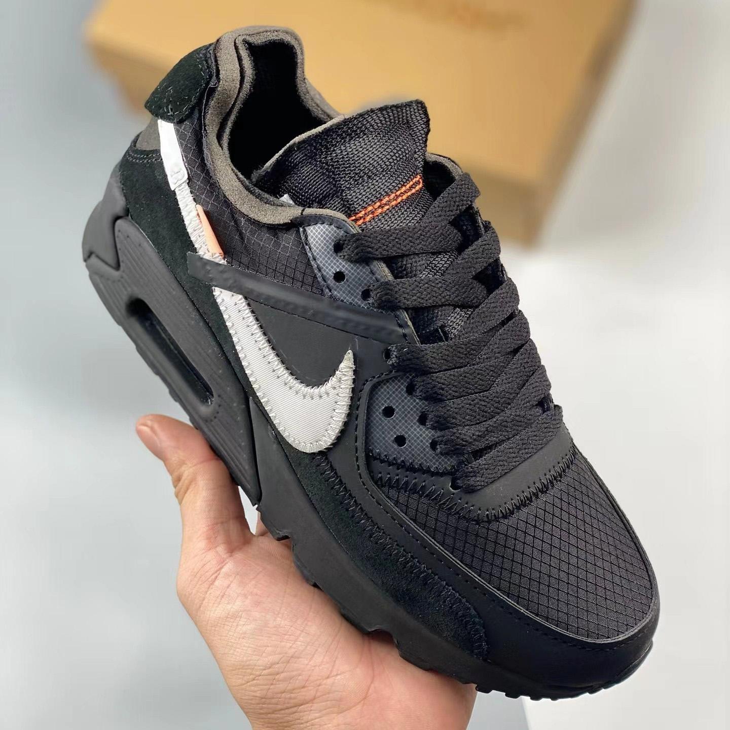 Off-White x Air Max 90 The 10 Sneakers    AA7293-001 - FashionPlug