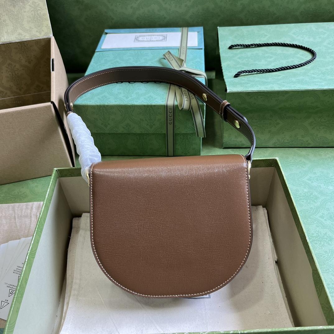 Gucci Horsebit 1955 Mini Rounded Bag (20x 13x 6cm) - FashionPlug