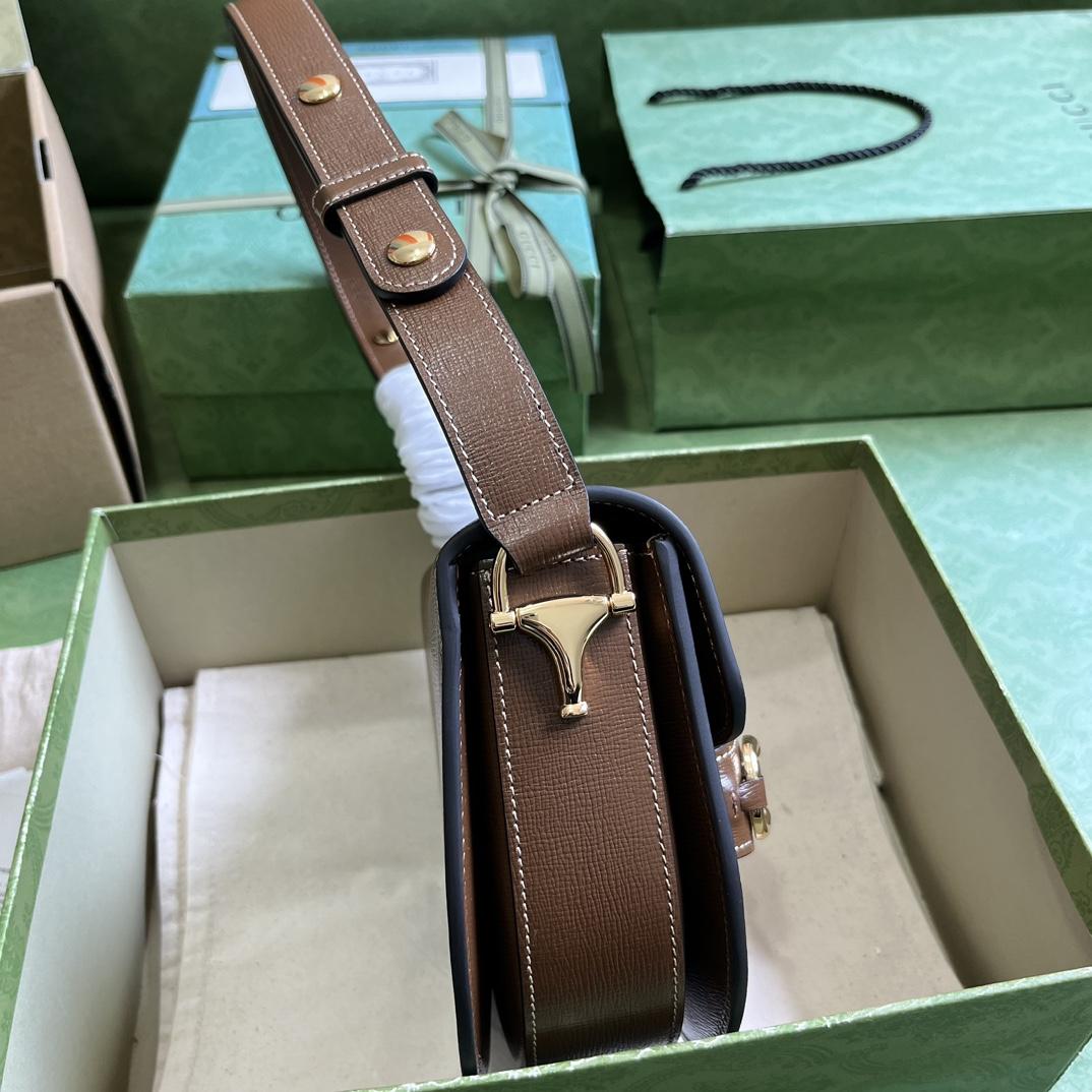 Gucci Horsebit 1955 Mini Rounded Bag (20x 13x 6cm) - FashionPlug