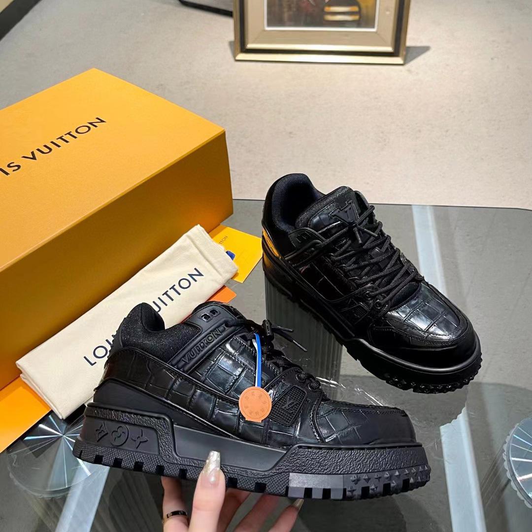 Louis Vuitton LV Trainer Sneaker - FashionPlug