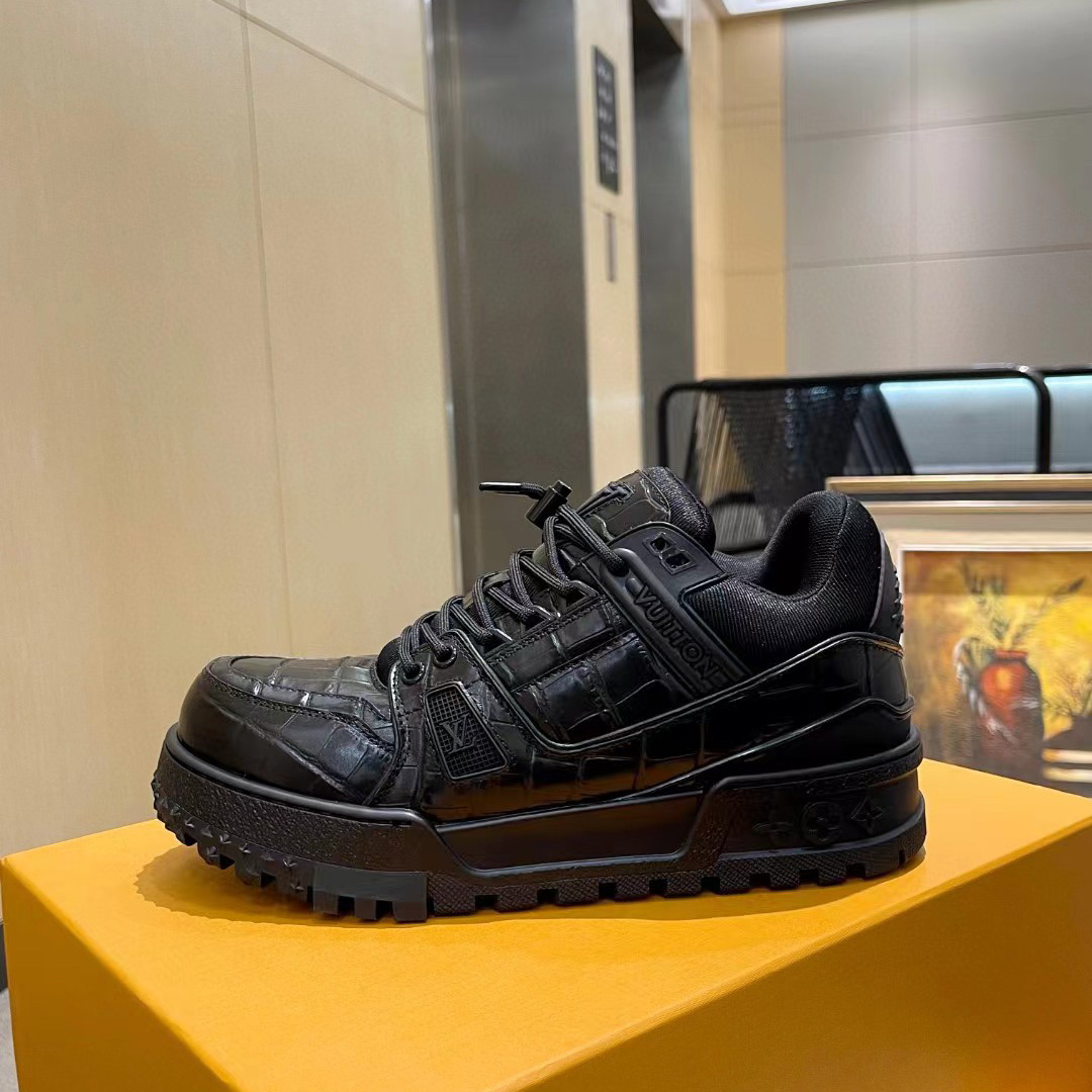 Louis Vuitton LV Trainer Sneaker - FashionPlug