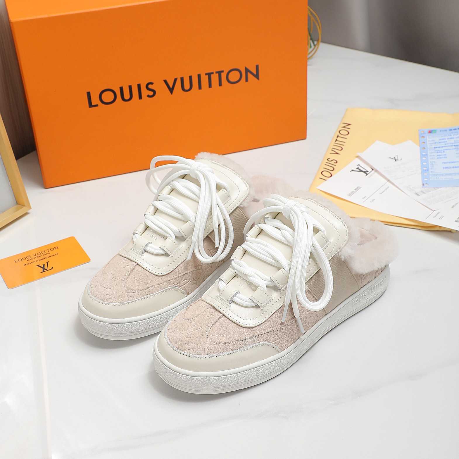 Louis Vuitton Lous Open Back Sneaker - FashionPlug