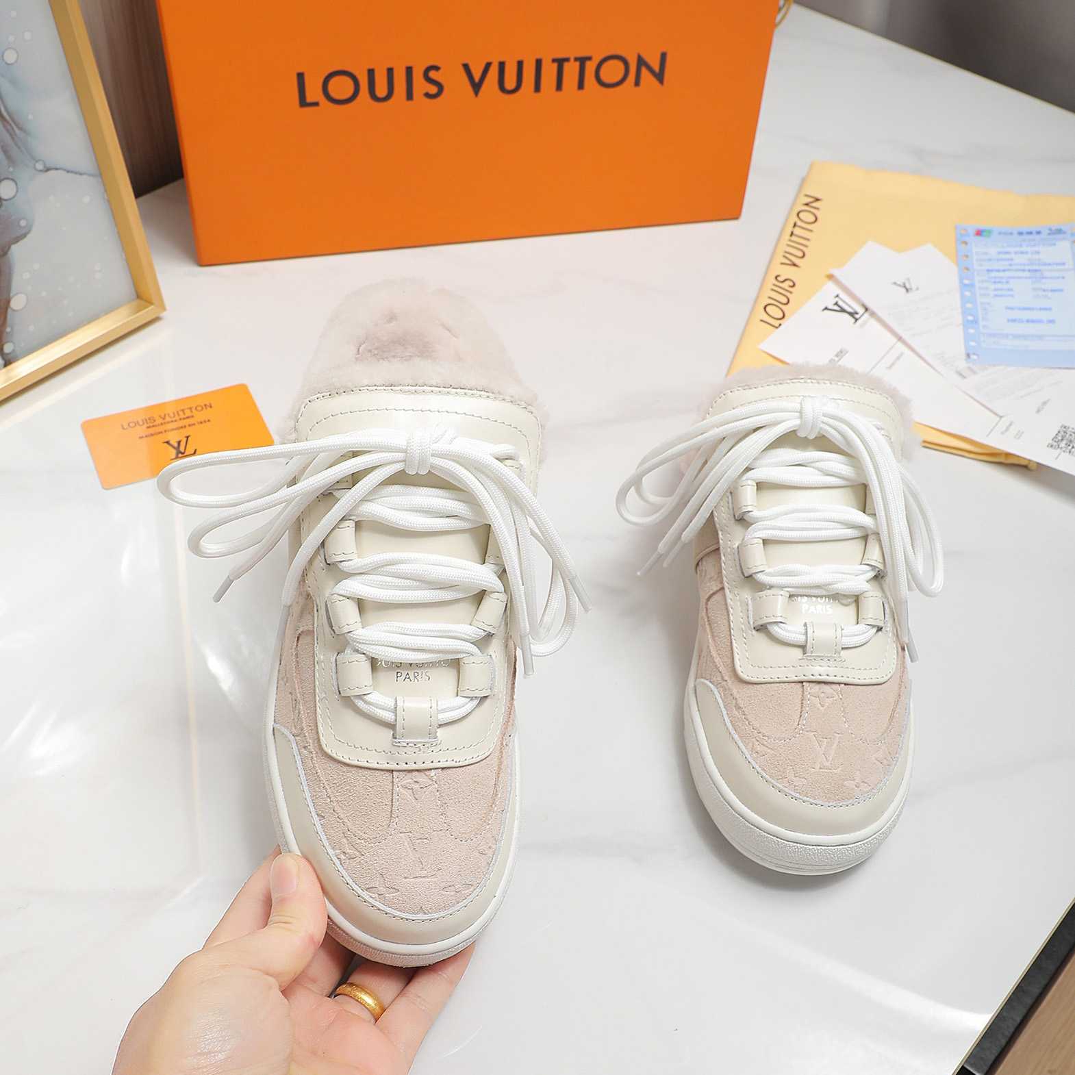 Louis Vuitton Lous Open Back Sneaker - FashionPlug