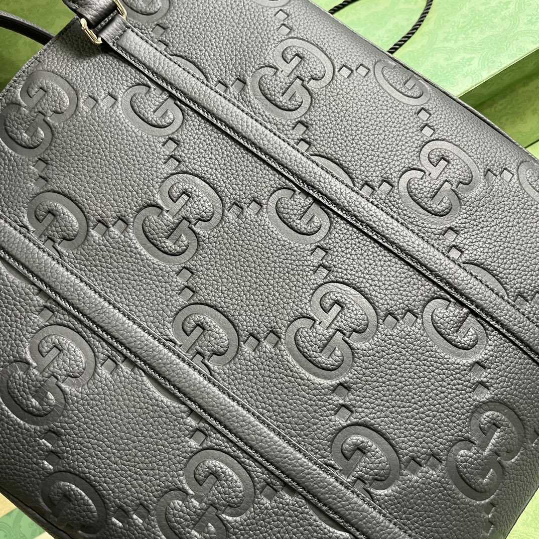 Gucci Jumbo GG Medium Tote Bag(36.5x 42x 13cm) - FashionPlug