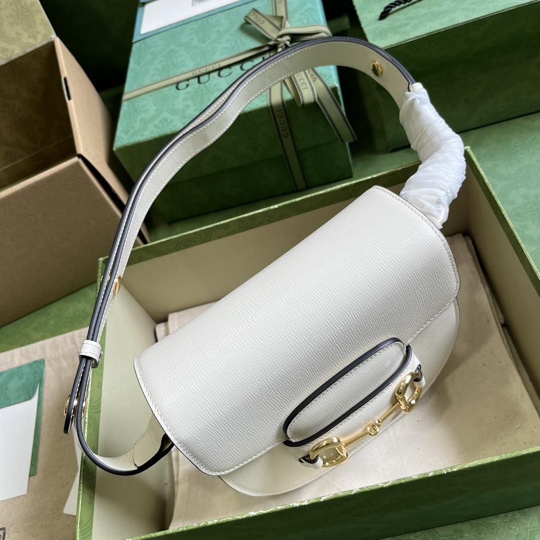Gucci Horsebit 1955 Mini Rounded Bag (20x 13x 6cm) - FashionPlug