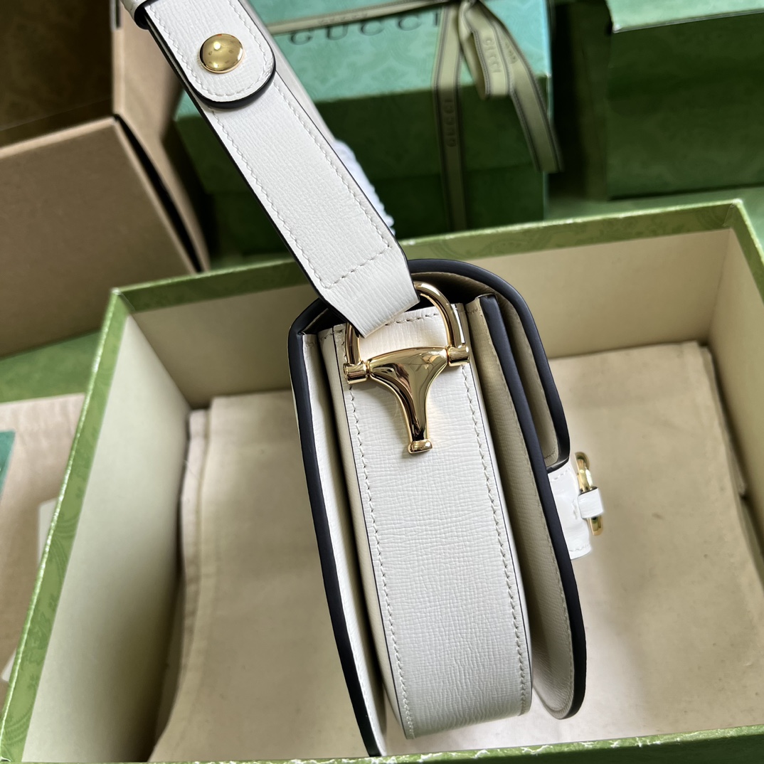 Gucci Horsebit 1955 Mini Rounded Bag (20x 13x 6cm) - FashionPlug