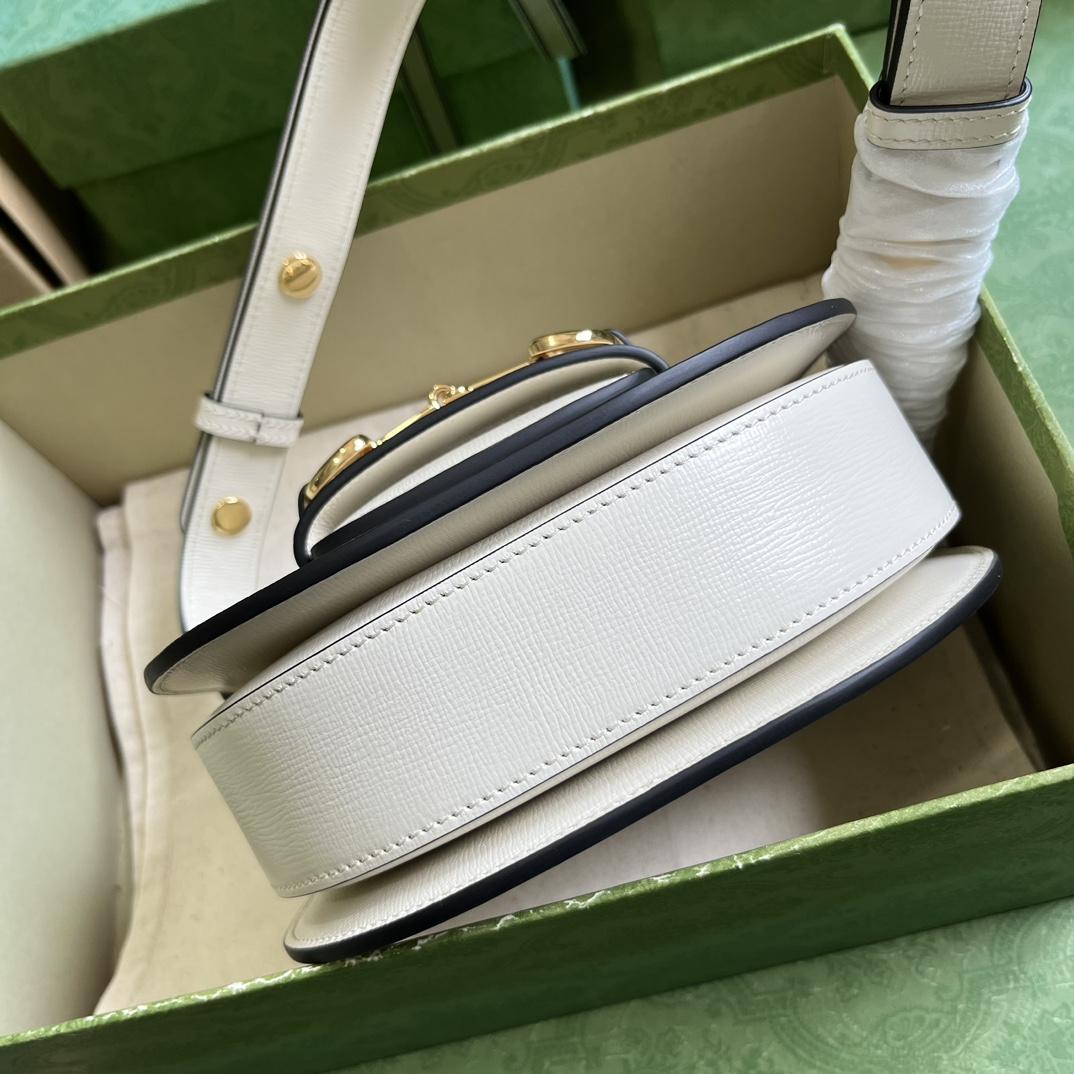 Gucci Horsebit 1955 Mini Rounded Bag (20x 13x 6cm) - FashionPlug