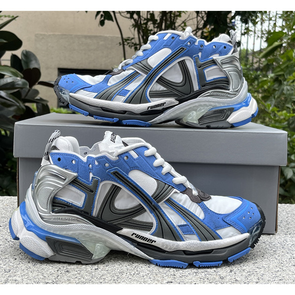 Balenciaga Runner Sneaker In Blue - FashionPlug