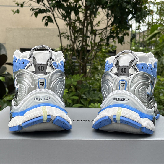 Balenciaga Runner Sneaker In Blue - FashionPlug