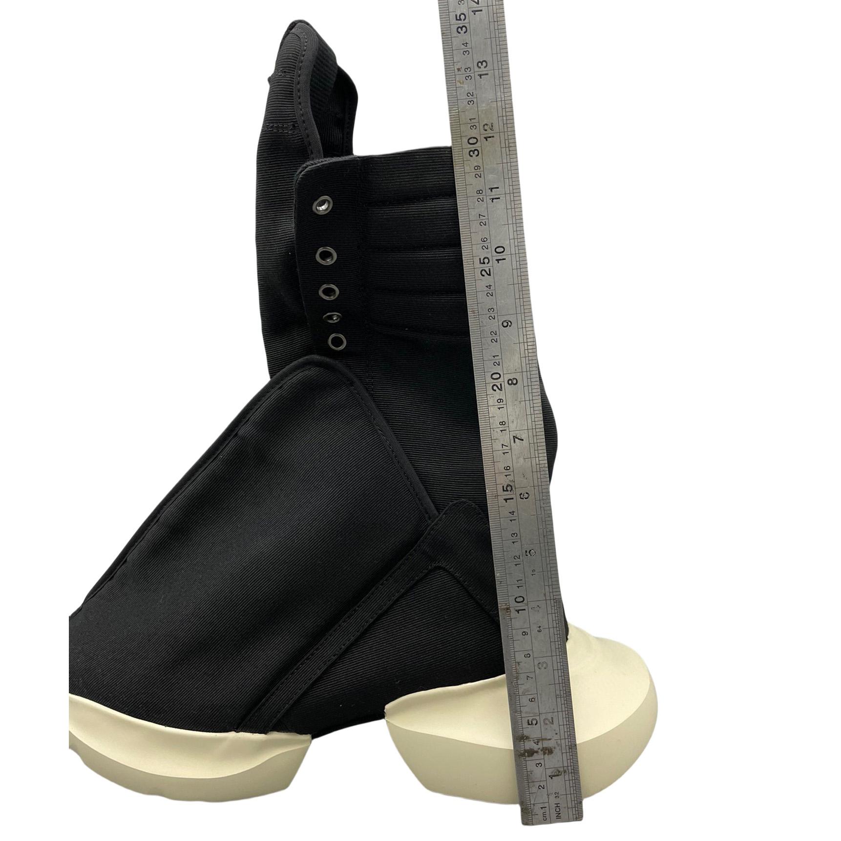 Rick Owens Drkshdw Megaturbo Dunk Boots Black - FashionPlug