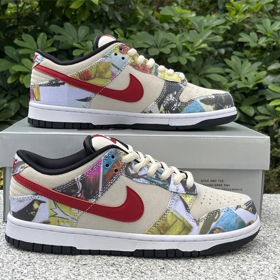 Nike SB Dunk Low Sneaker   308270-111 - FashionPlug