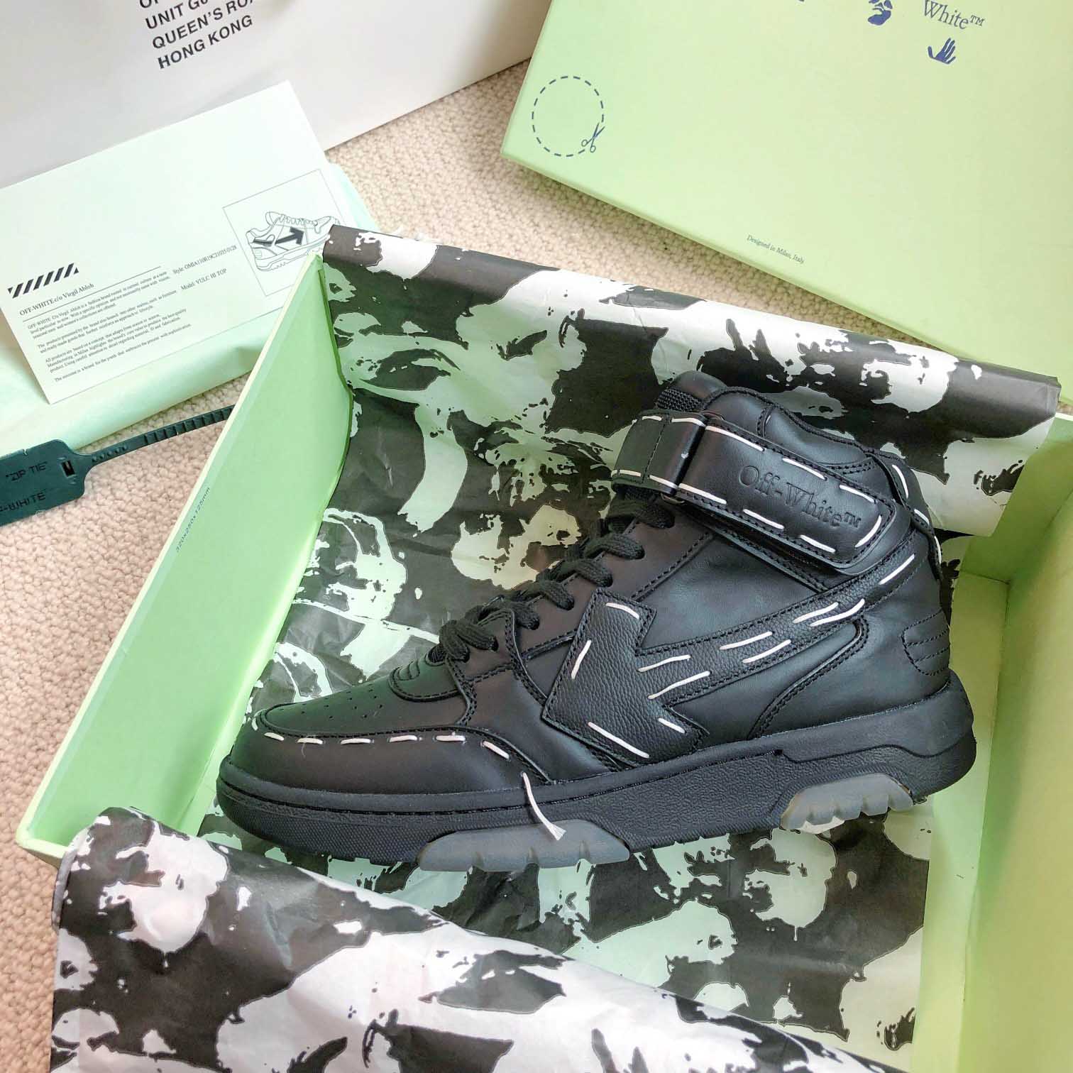 Off White Ooo Mid Sartorial Stitching - FashionPlug
