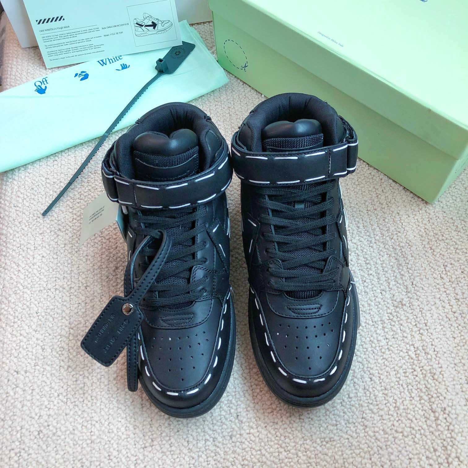 Off White Ooo Mid Sartorial Stitching - FashionPlug