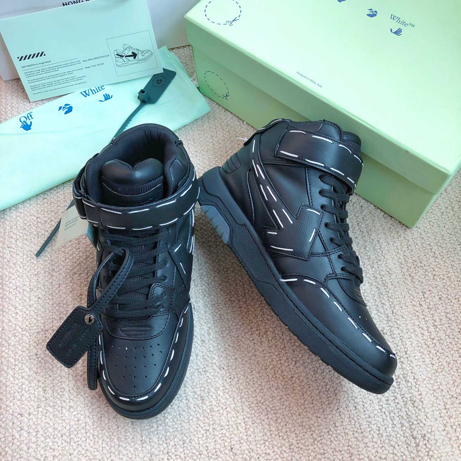 Off White Ooo Mid Sartorial Stitching - FashionPlug