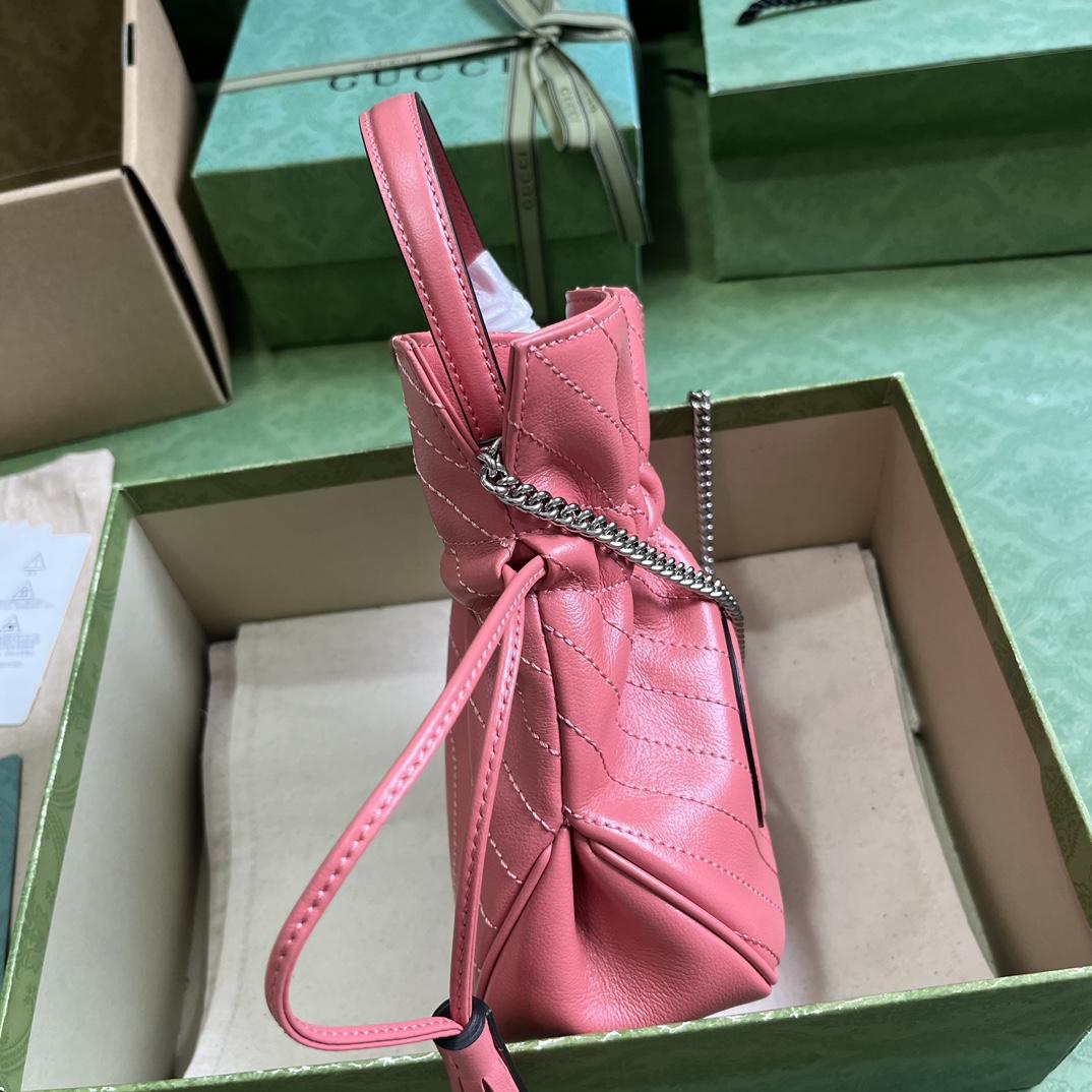 Gucci Blondie Mini Bucket Bag - FashionPlug