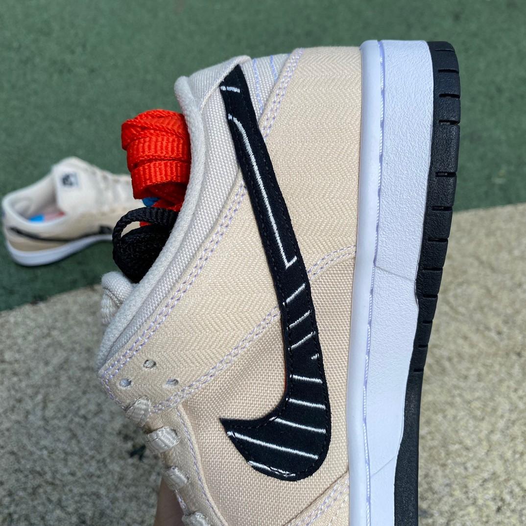 Albino & Preto x Nike Dunk SB Low Sneakers       FD2627-200 - FashionPlug
