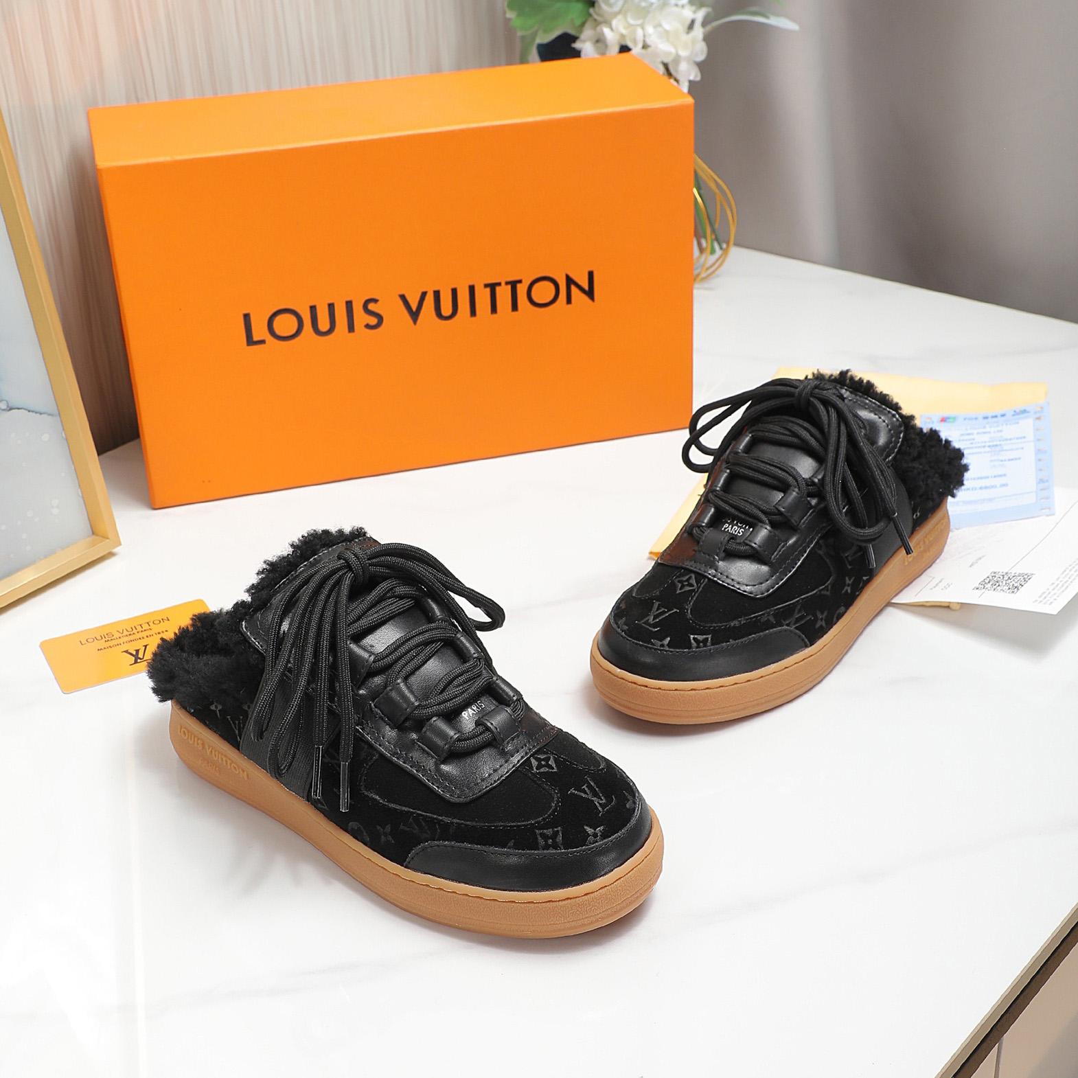 Louis Vuitton Lous Open Back Sneaker - FashionPlug