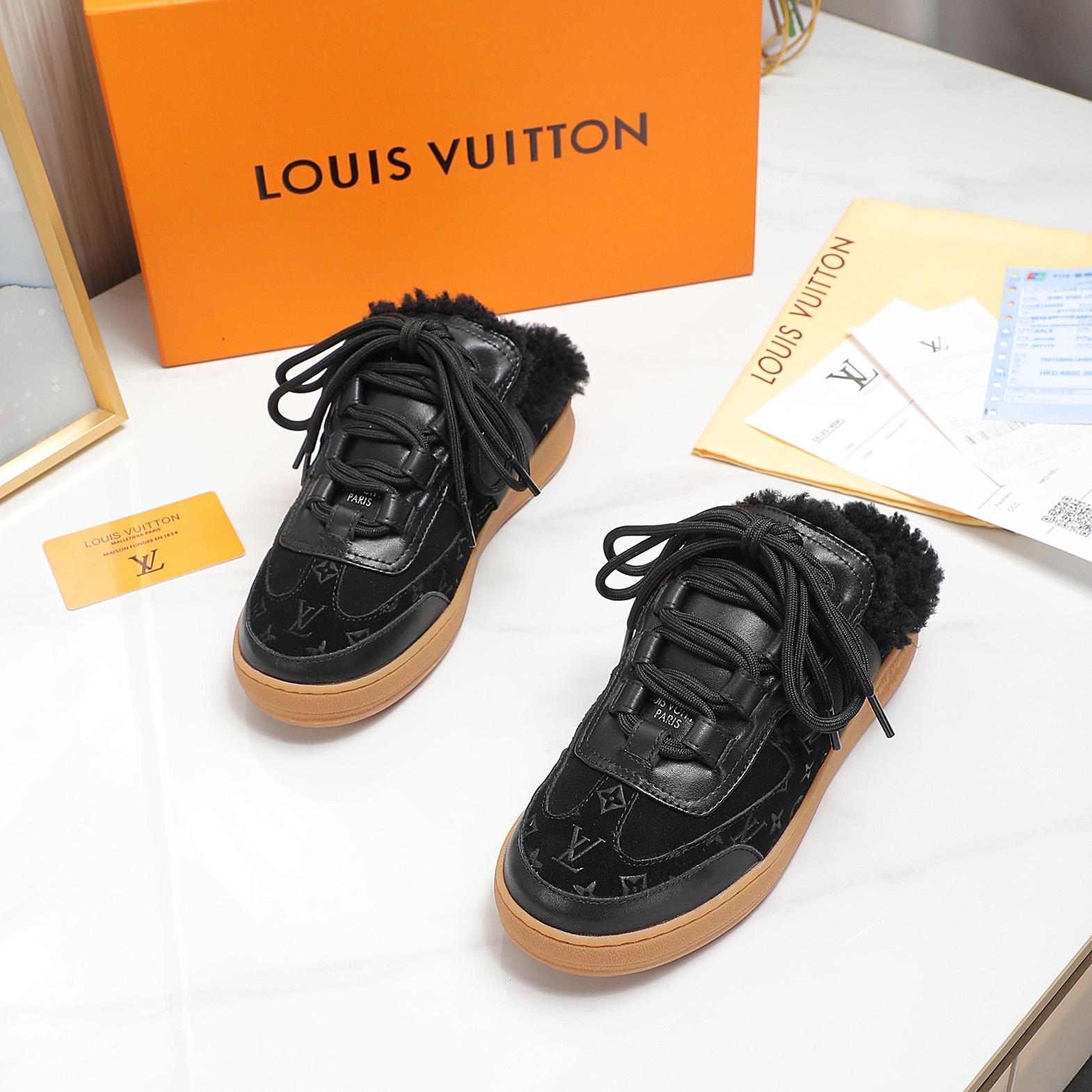 Louis Vuitton Lous Open Back Sneaker - FashionPlug
