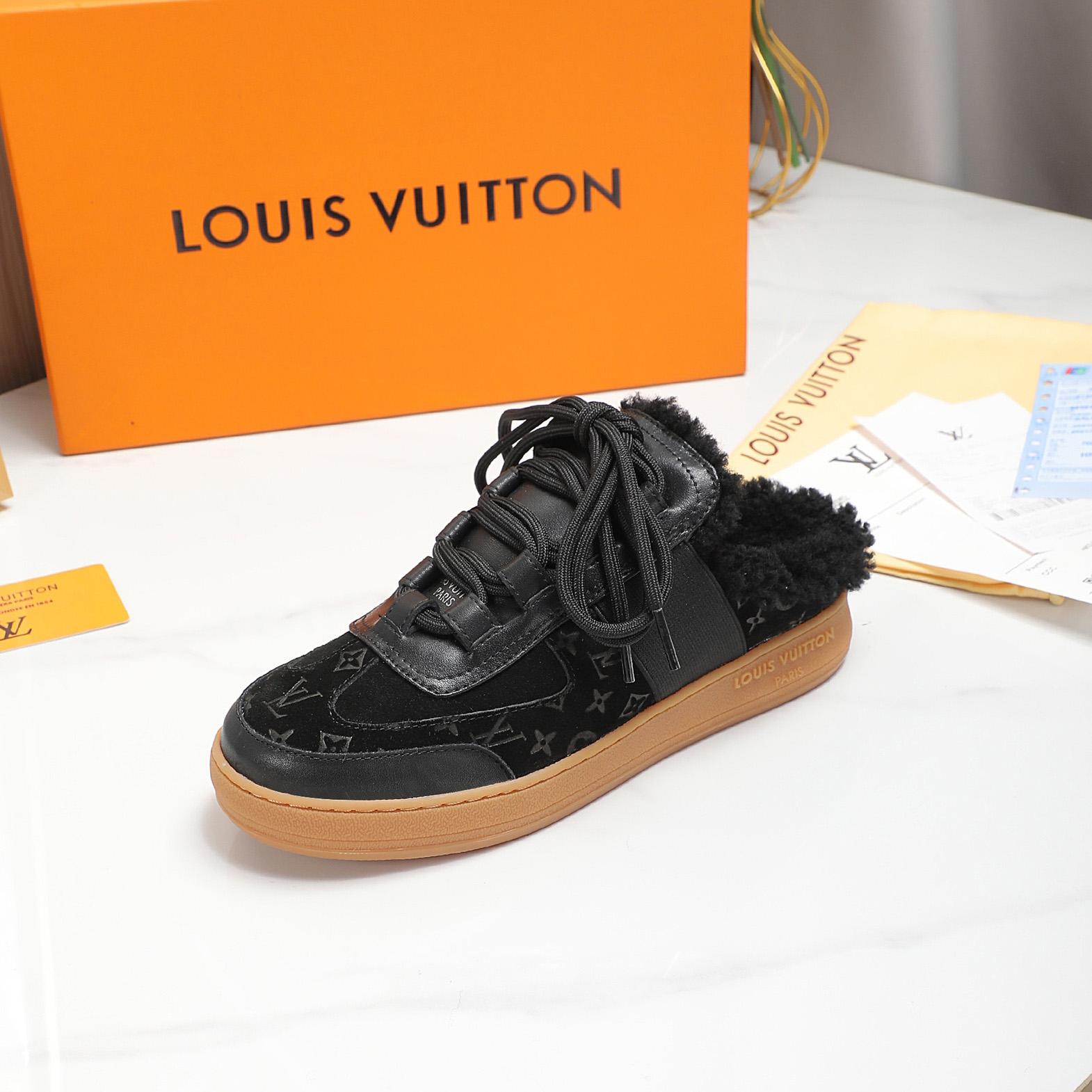 Louis Vuitton Lous Open Back Sneaker - FashionPlug