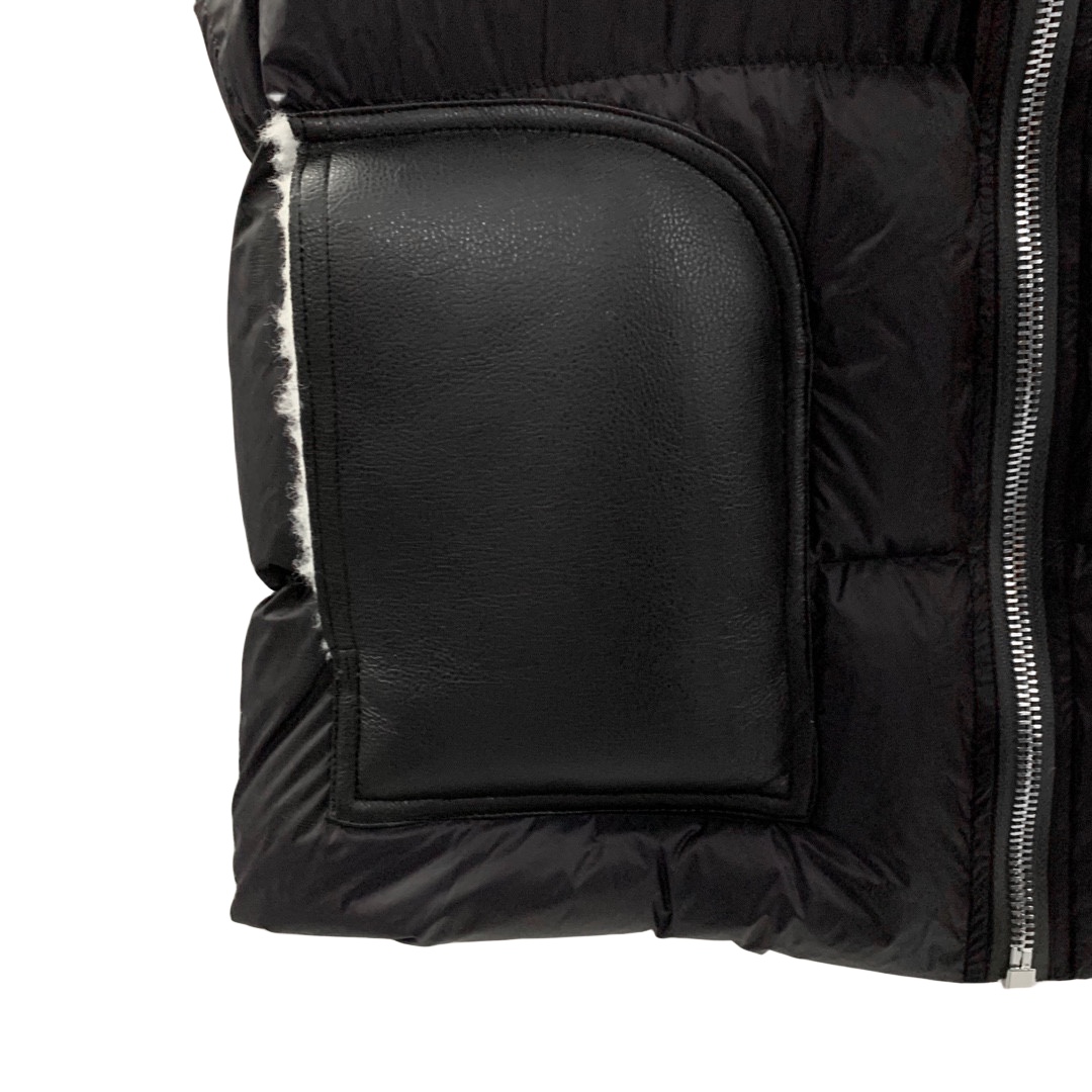Rick Owens Cargo Sleeveless Puffer Jacket - FashionPlug