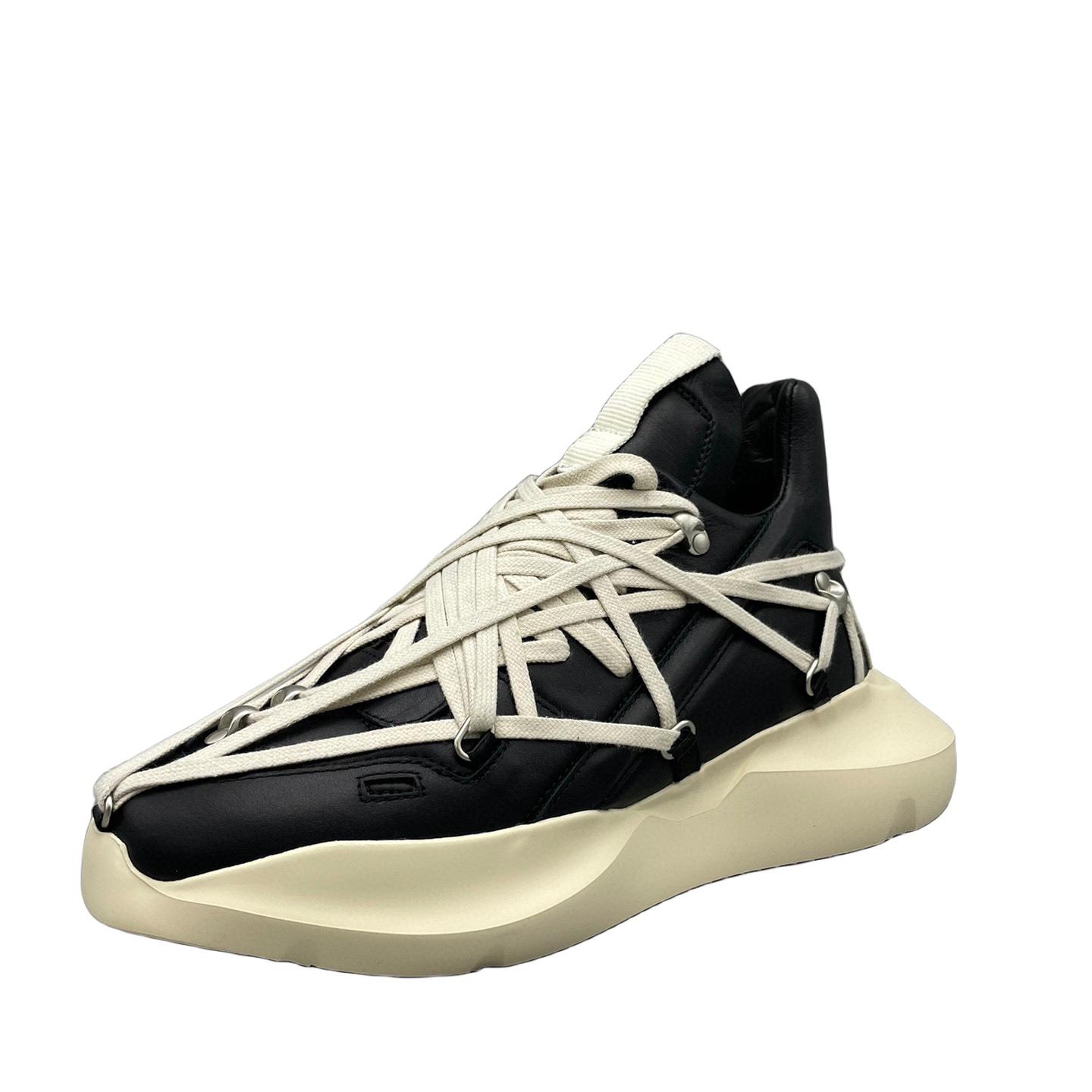 Rick Owens Geth Chunky High-top Sneakers - FashionPlug