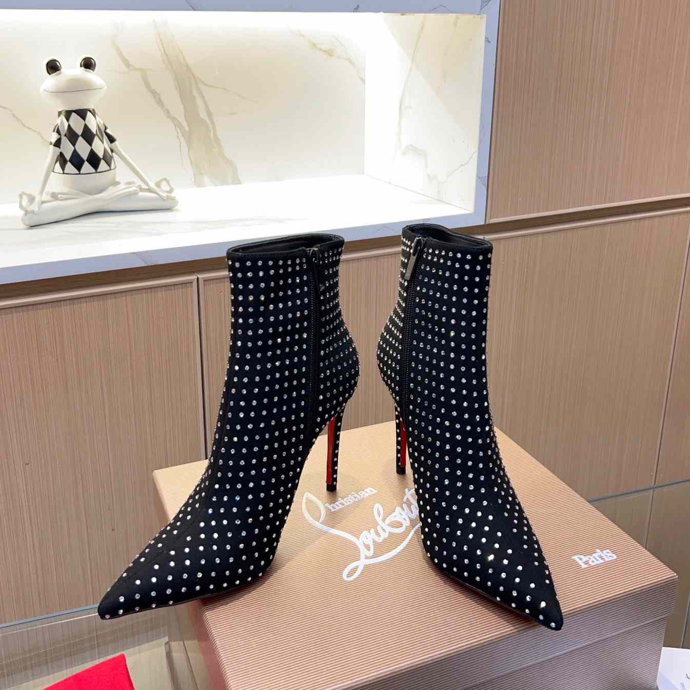 Christian Louboutin So Kate Booty Plume Boots 100 - FashionPlug