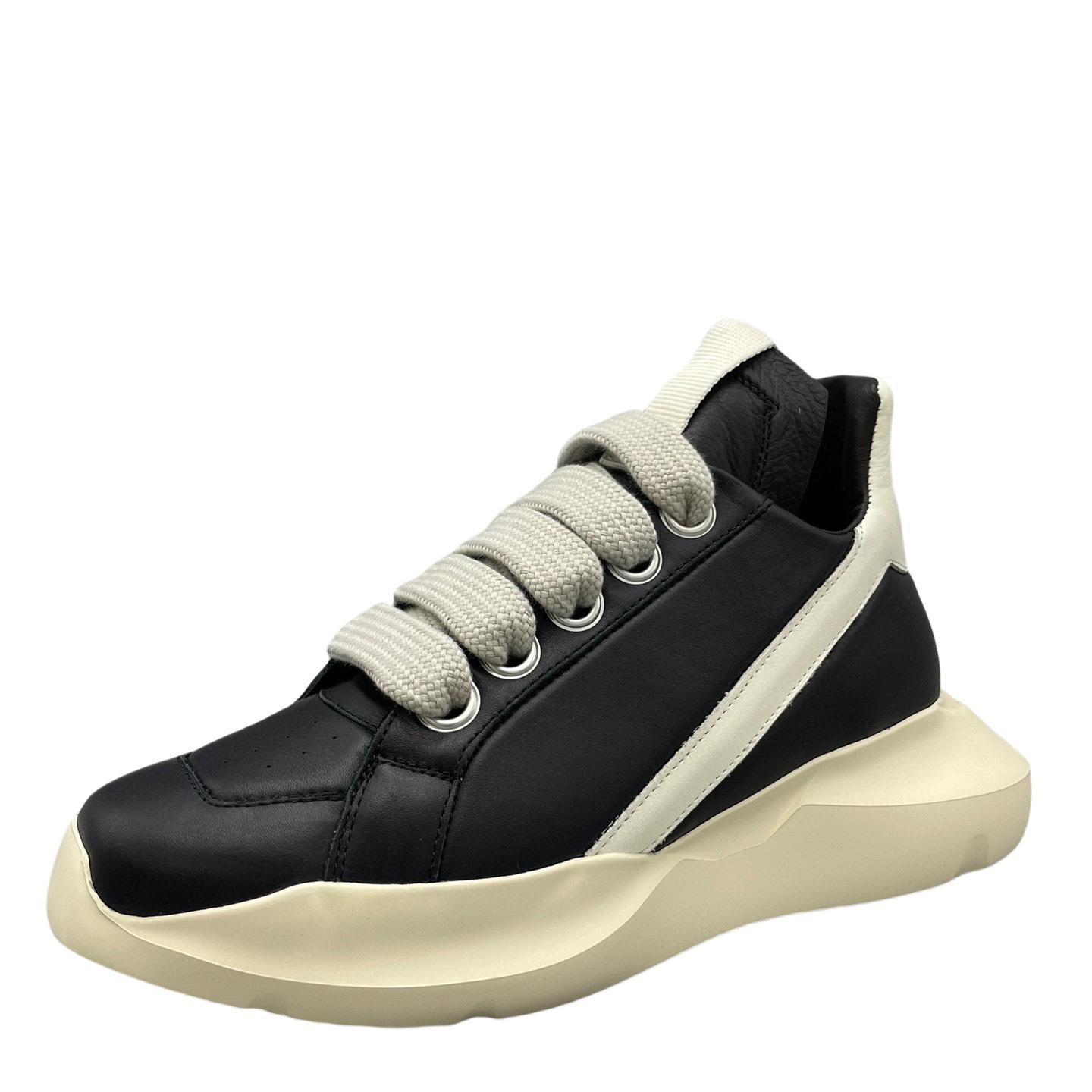 Rick Owens Geth Chunky High-top Sneakers - FashionPlug
