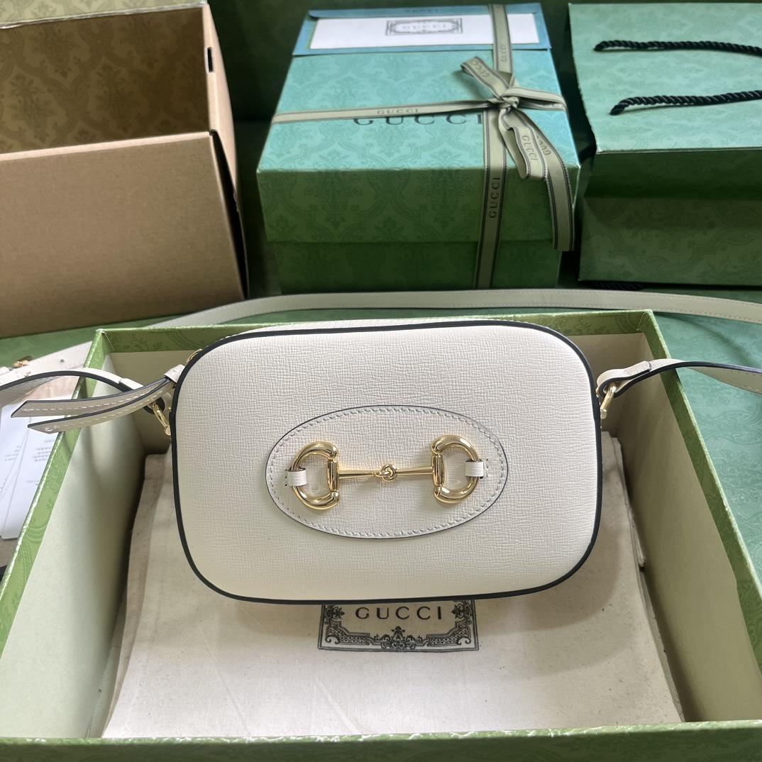 Gucci Horsebit 1955 Small Shoulder Bag (20x 13x 6cm) - FashionPlug