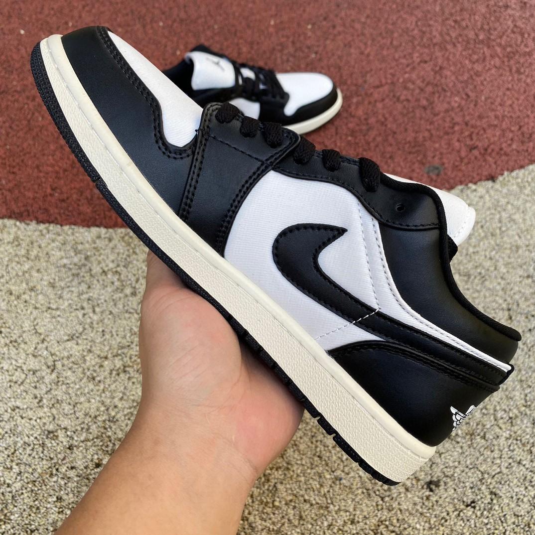 Air Jordan 1 Low WMNS “Vintage Panda” Sneaker     FB9893-101 - FashionPlug