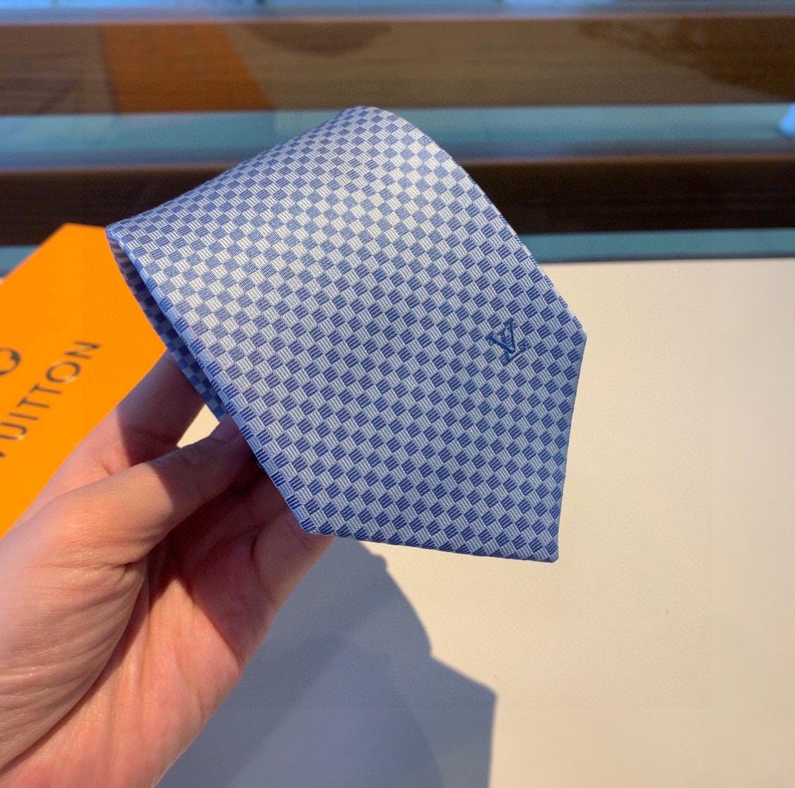 Louis Vuitton Micro Damier Tie - FashionPlug