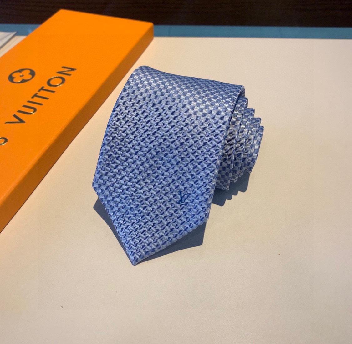 Louis Vuitton Micro Damier Tie - FashionPlug