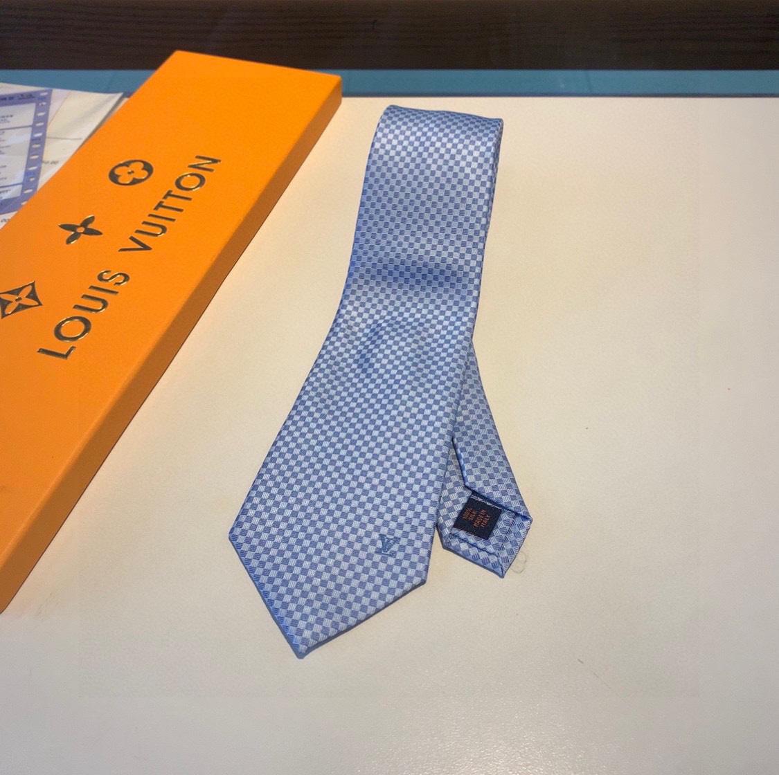 Louis Vuitton Micro Damier Tie - FashionPlug