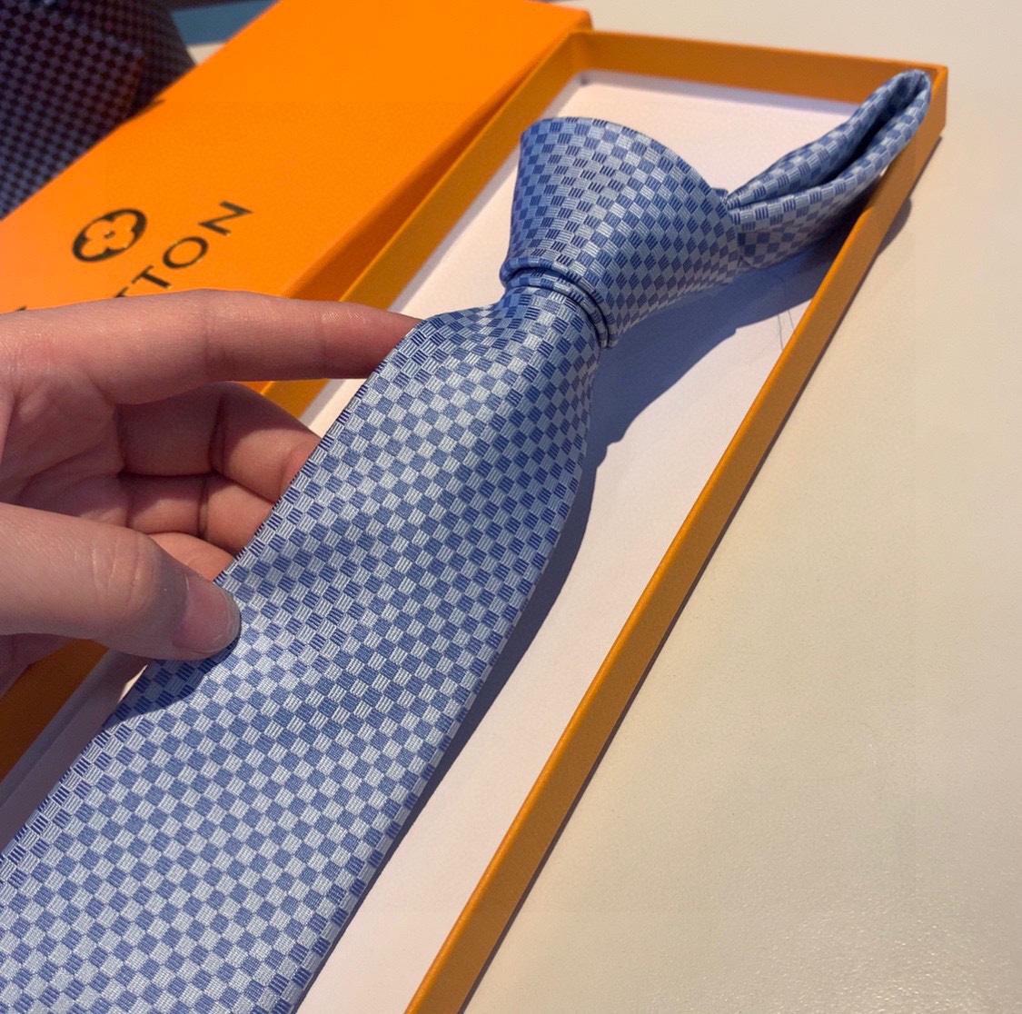 Louis Vuitton Micro Damier Tie - FashionPlug