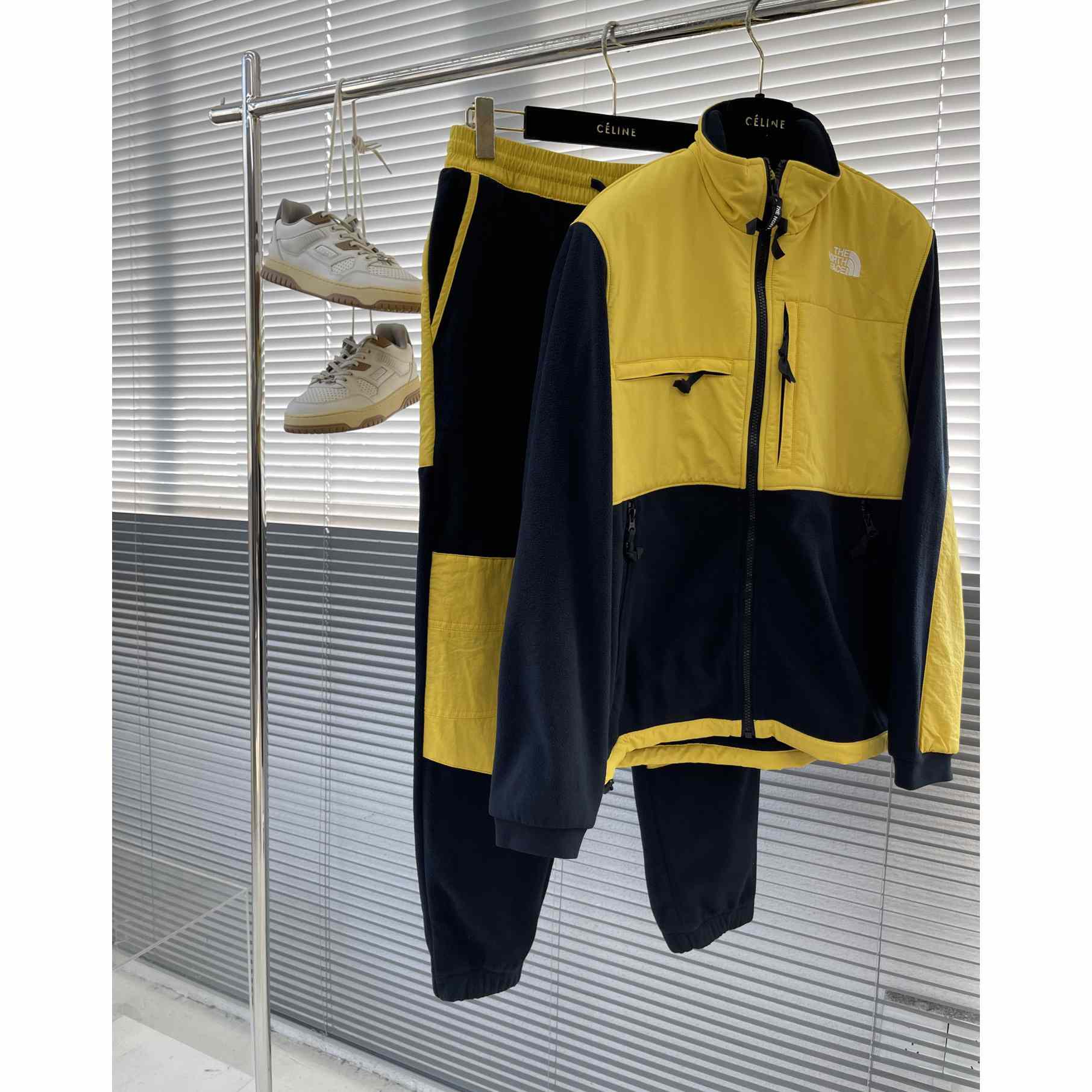 The North Face Denali Fleece And Shell Track Pants - FashionPlug