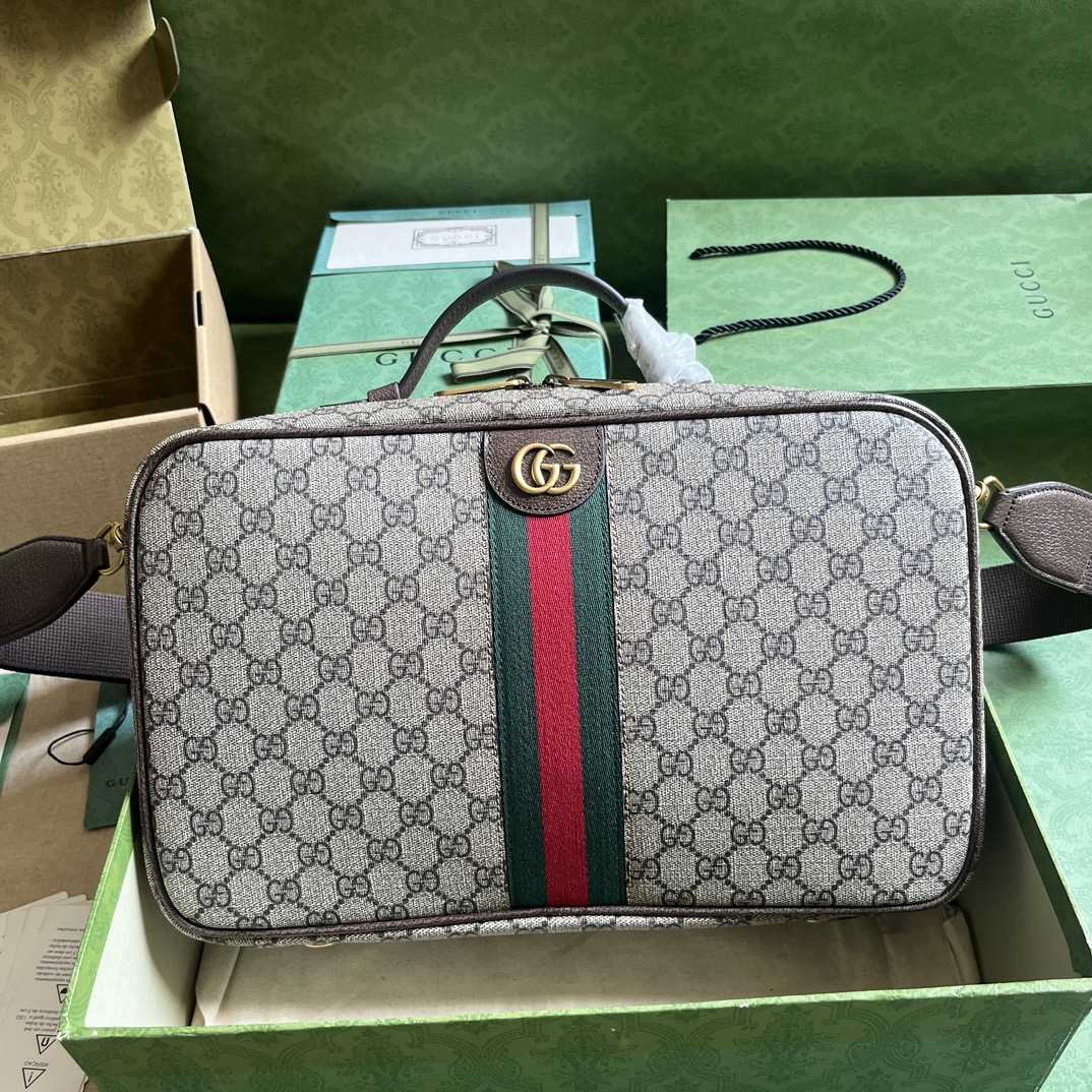 Gucci Savoy Shoe Case  (22x 36x 16cm) - FashionPlug