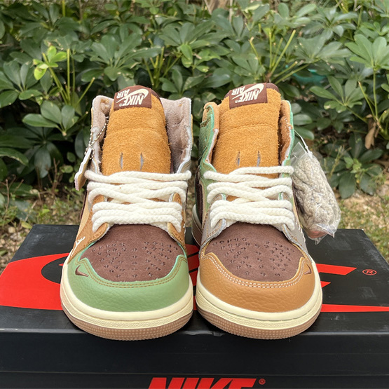 Zion Williamson x Air Jordan 1   OG “Voodoo” Sneaker    DZ7292-100 - FashionPlug