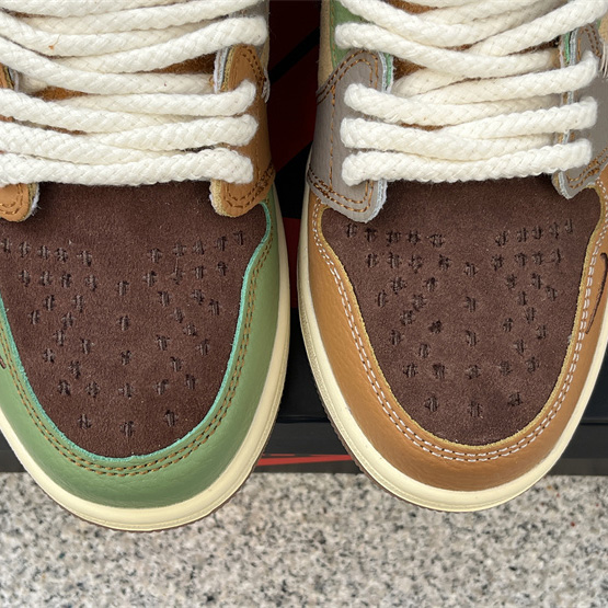 Zion Williamson x Air Jordan 1   OG “Voodoo” Sneaker    DZ7292-100 - FashionPlug