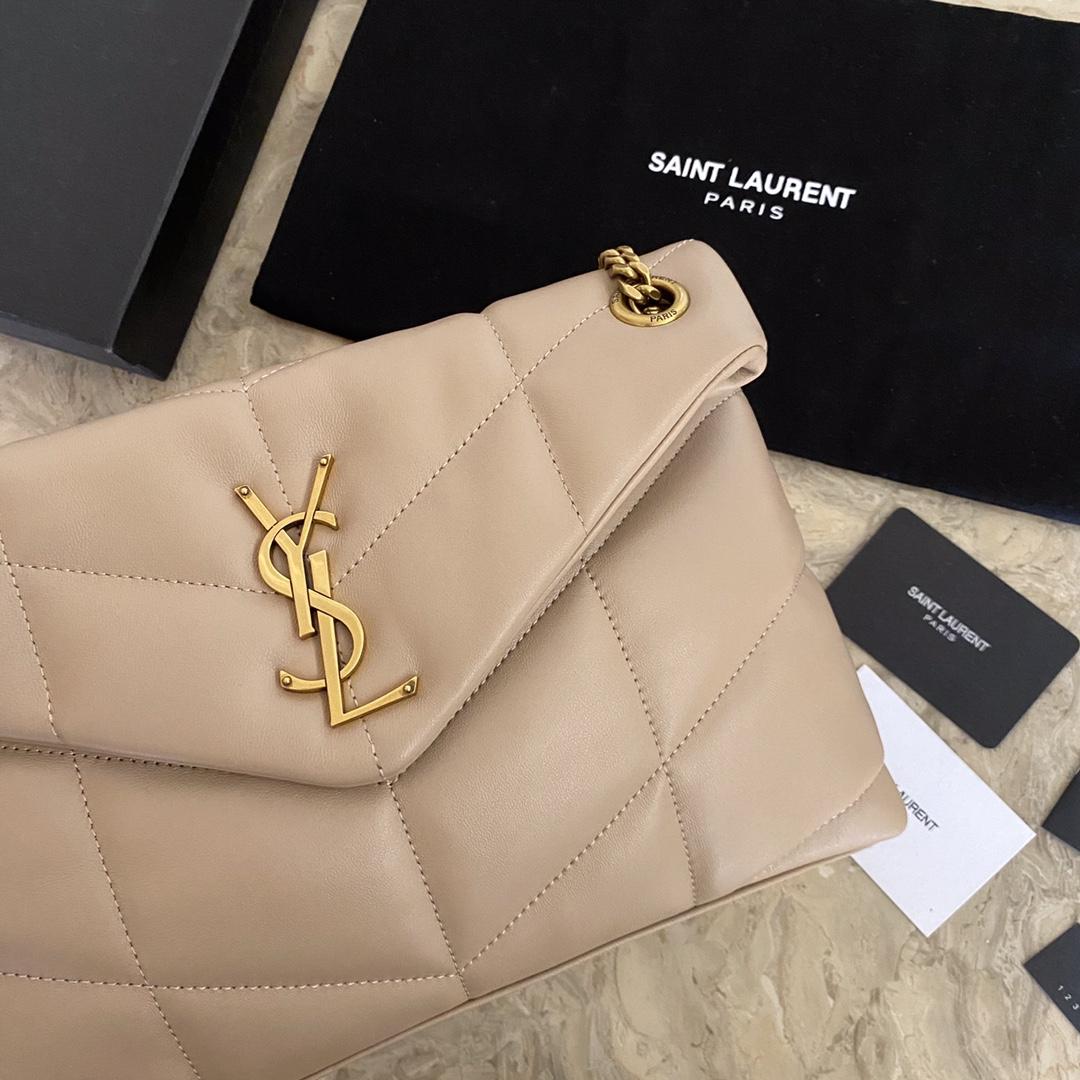 Saint Laurent Puffer Small In Nappa Leather - FashionPlug