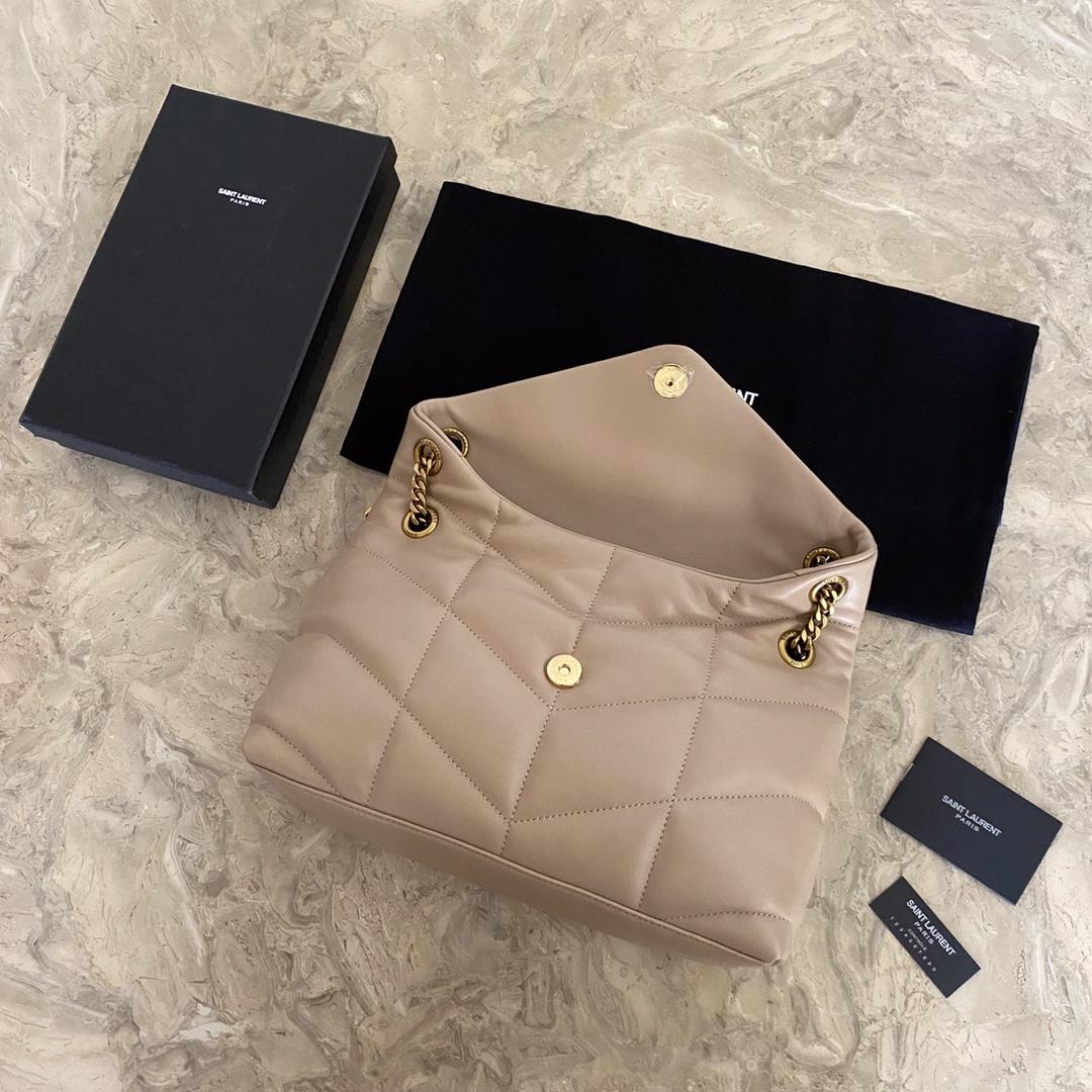 Saint Laurent Puffer Small In Nappa Leather - FashionPlug