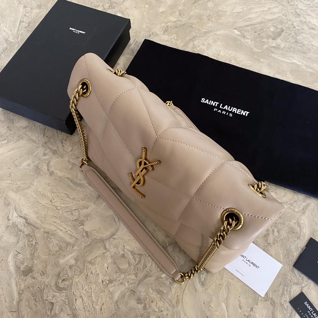 Saint Laurent Puffer Small In Nappa Leather - FashionPlug