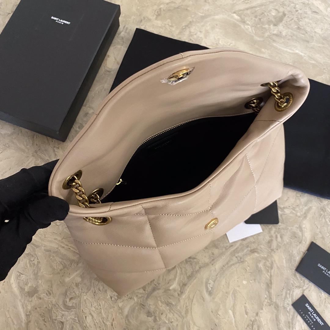 Saint Laurent Puffer Small In Nappa Leather - FashionPlug